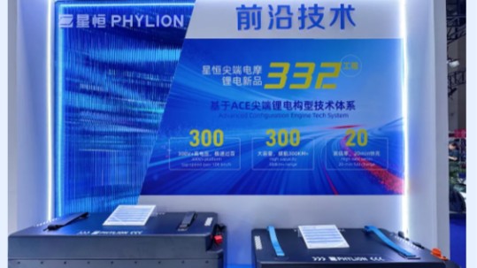 电摩锂电 星恒主场｜摩博会星恒发布 300V+、300km+、20 min超快充尖端新品