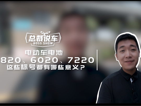 电动车电池4820、6020、7220这些标号都有哪些意义？
