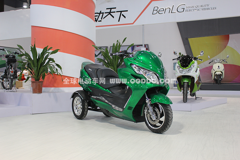 2013年台州电动车展本铃电动车新款实拍