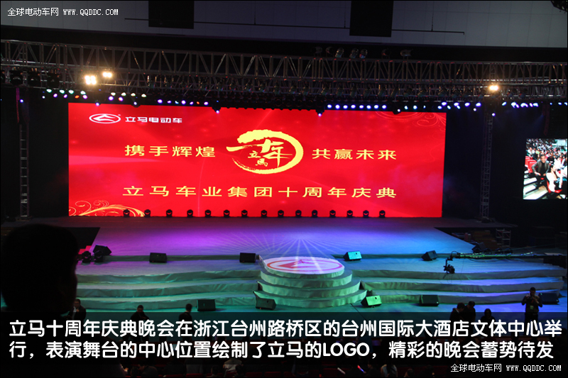 立马十周年庆典晚会现场报道