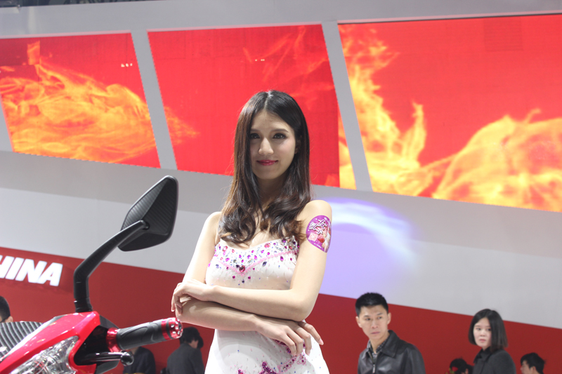 2014台州展香车美女